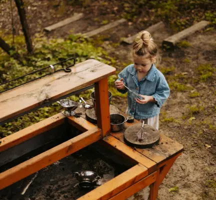Buienkeuken voor kids duin onder