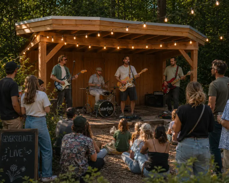 Geversdeuntje band optreden bostheater muziek starfish